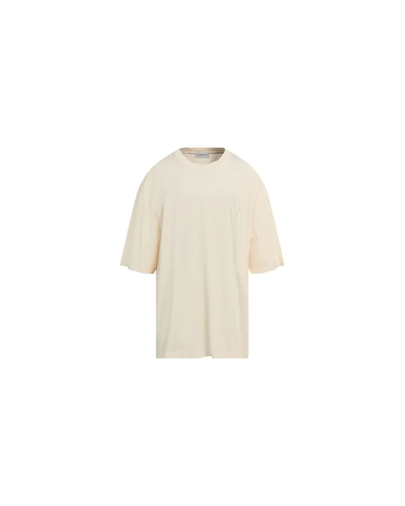 Laneus TOPS - T-shirtsauf YOOX.COM Cremeweiß