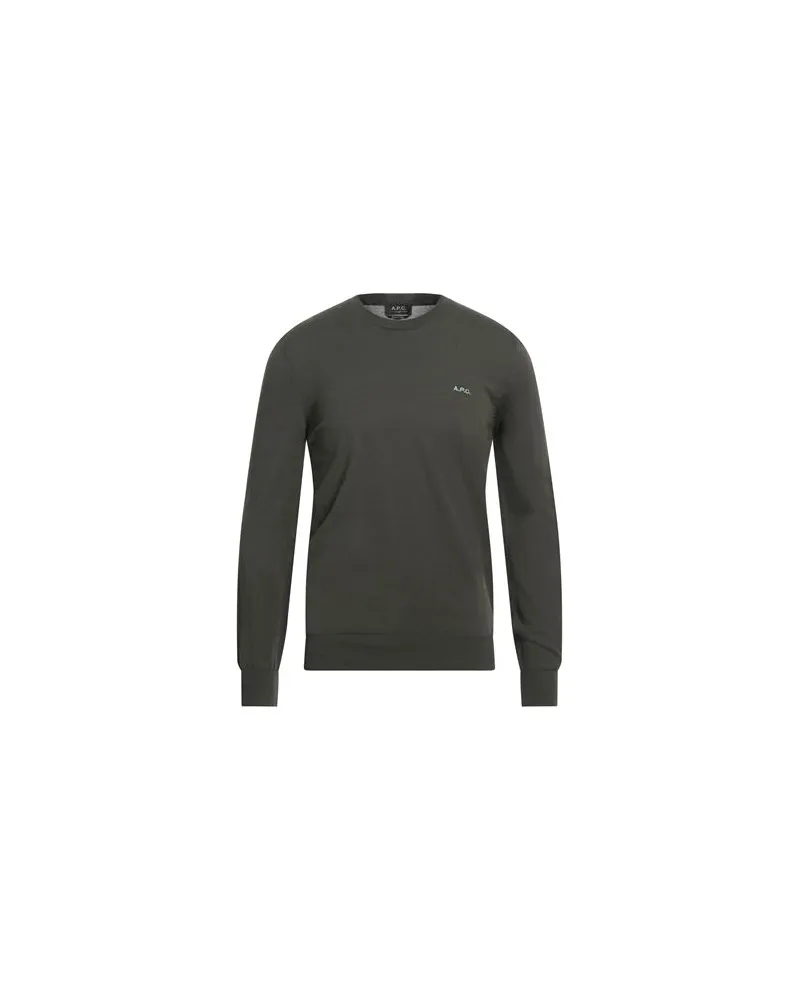 A.P.C. STRICKWAREN - Pulloverauf YOOX.COM Militärgrün