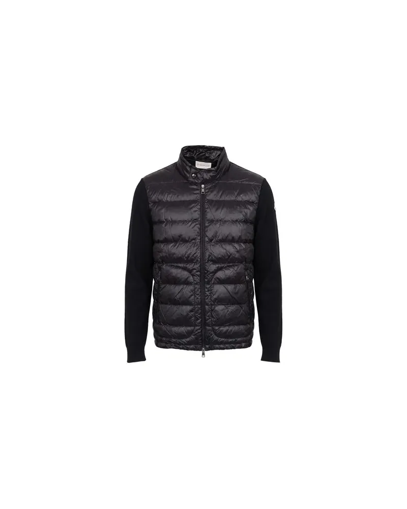 Moncler JACKEN & MÄNTEL - Pufferjacken & Daunenjackenauf YOOX.COM Schwarz