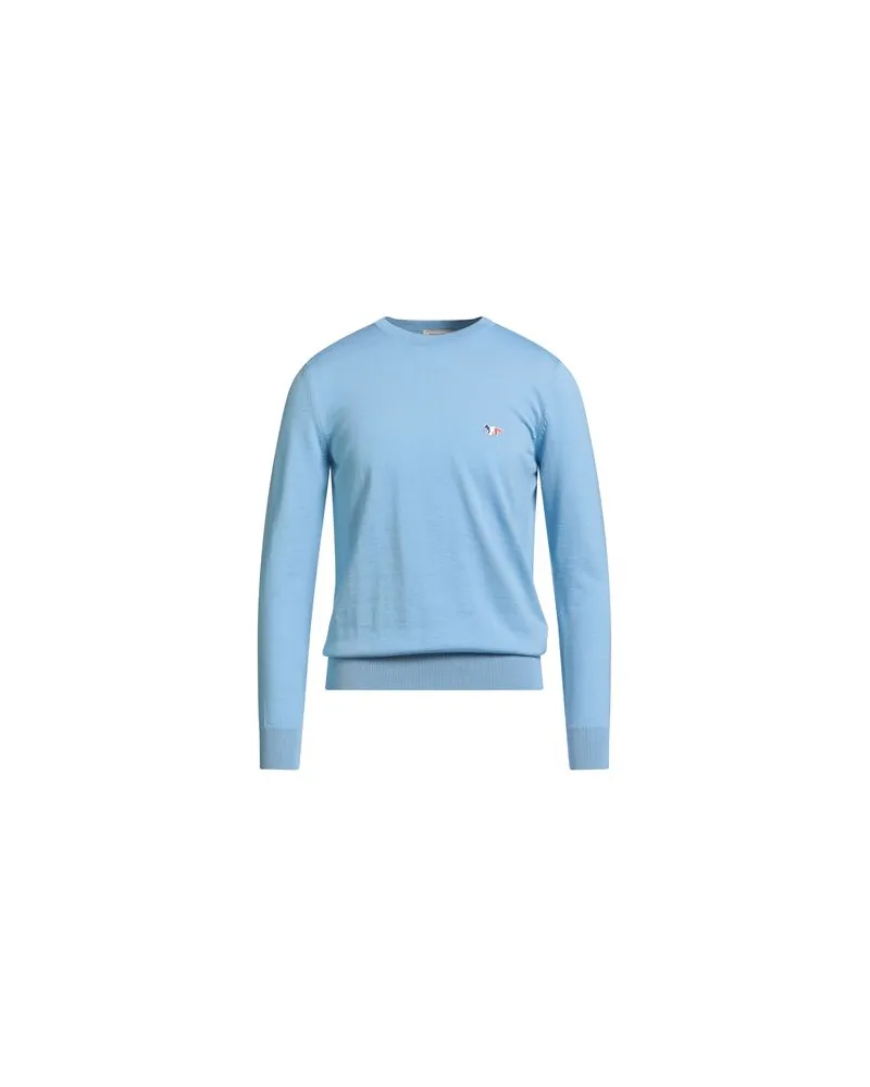 Kitsuné STRICKWAREN - Pulloverauf YOOX.COM Hellblau