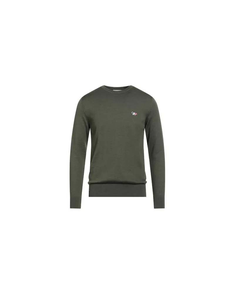Kitsuné STRICKWAREN - Pulloverauf YOOX.COM Militärgrün