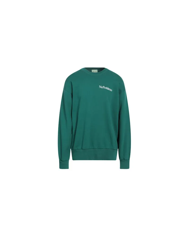 Aries TOPS - Sweatshirtsauf YOOX.COM Smaragdgrün
