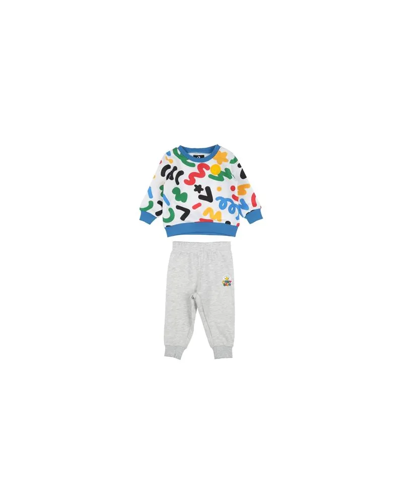 Converse CNVB SQUIGGLE AOP CREW SET  - NEUGEBORENE - Babykleidung-Setsauf YOOX.COM Weiß