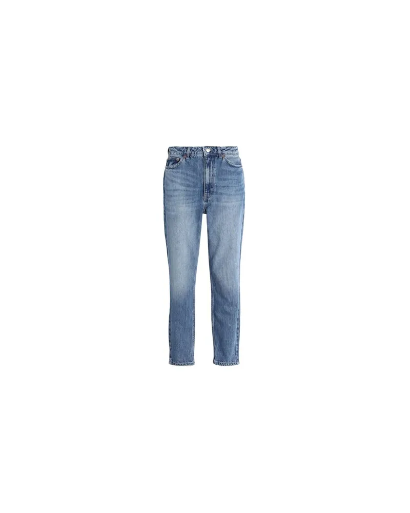 Topshop HOSEN & RÖCKE - Jeanshosenauf YOOX.COM Blau