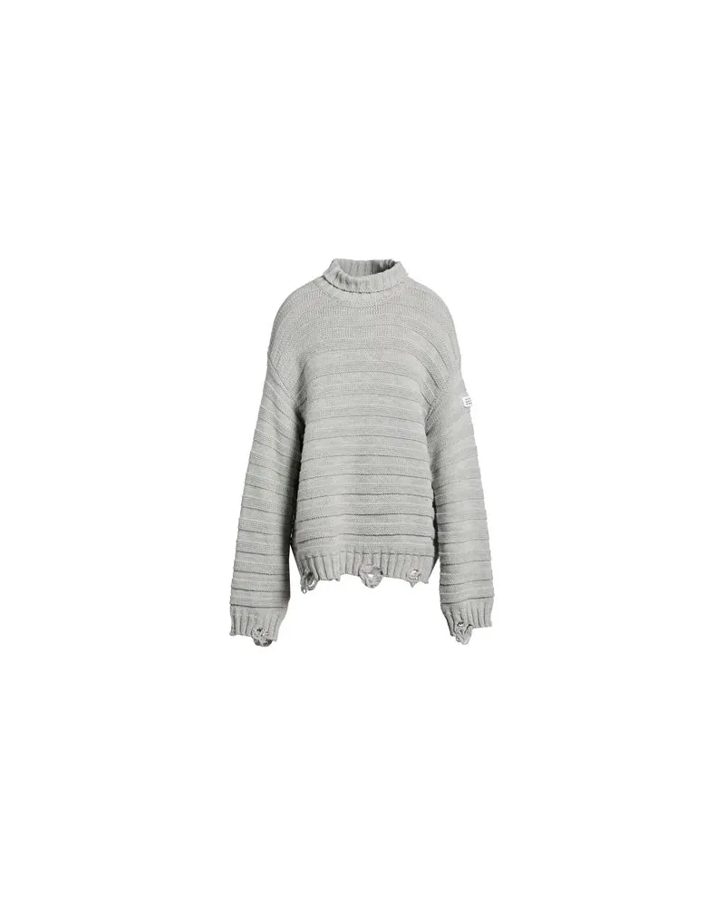 Maison Margiela STRICKWAREN - Rollkragenpulloverauf YOOX.COM Hellgrau