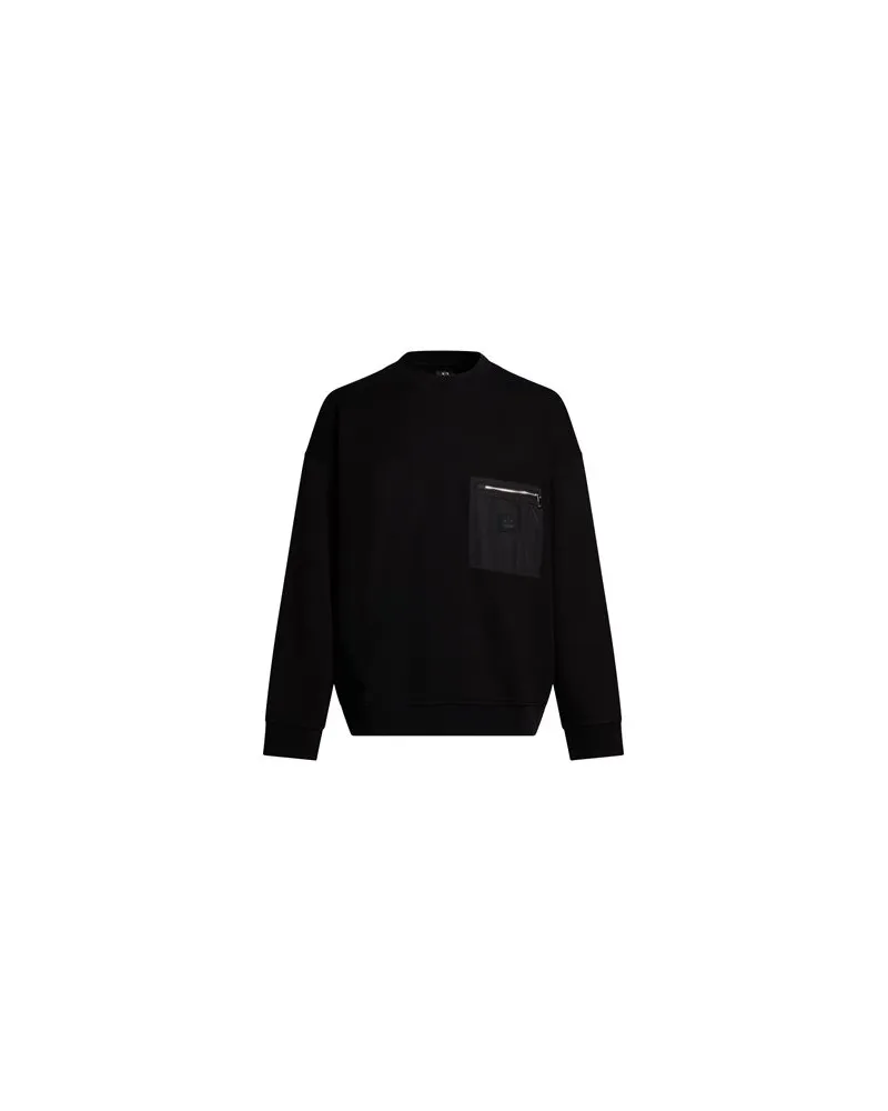 Armani Exchange TOPS - Sweatshirtsauf YOOX.COM Schwarz