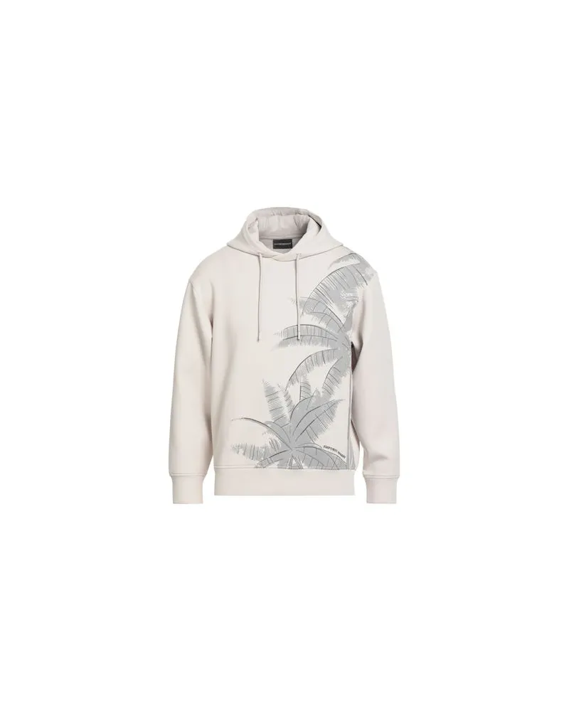 Emporio Armani TOPS - Sweatshirtsauf YOOX.COM Cremeweiß