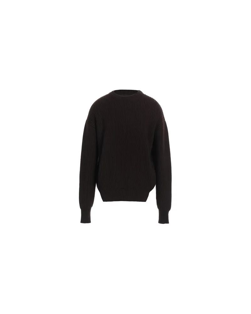 Jil Sander STRICKWAREN - Pulloverauf YOOX.COM Dunkelbraun