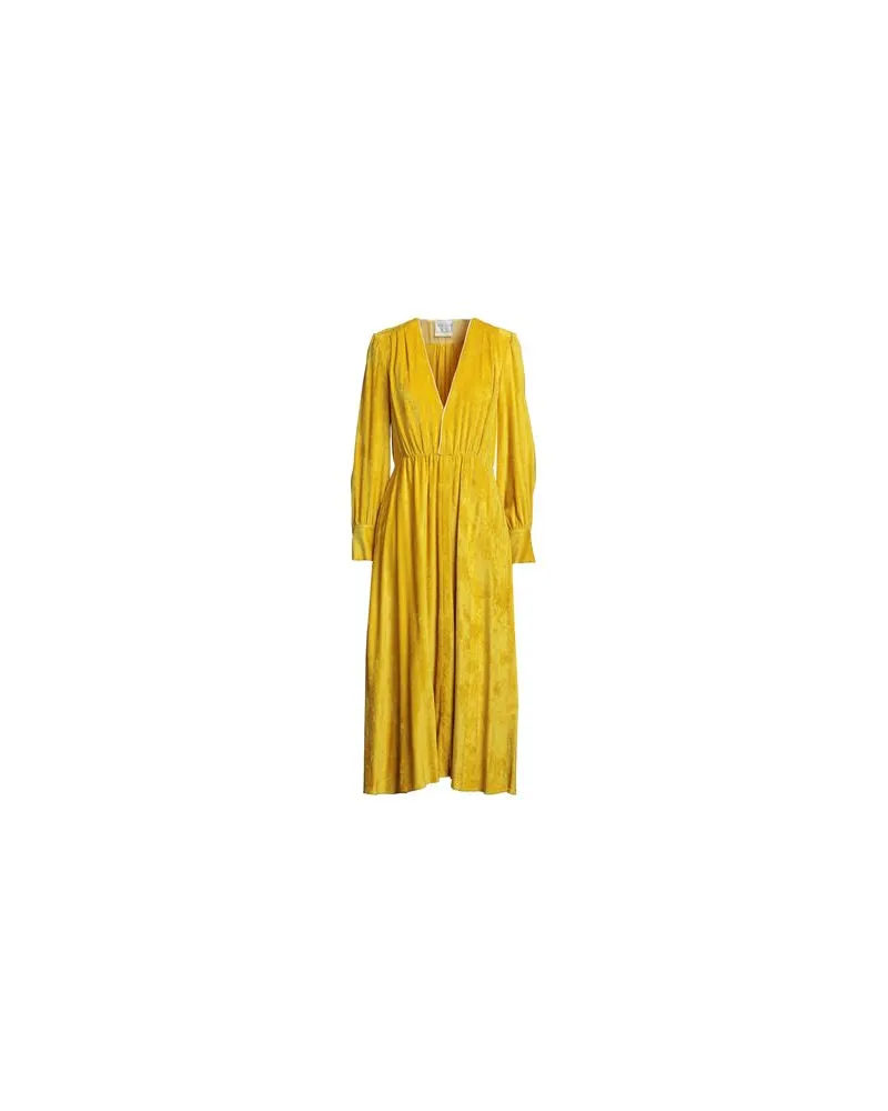 forte_forte KLEIDER - Midi-Kleiderauf YOOX.COM Gelb
