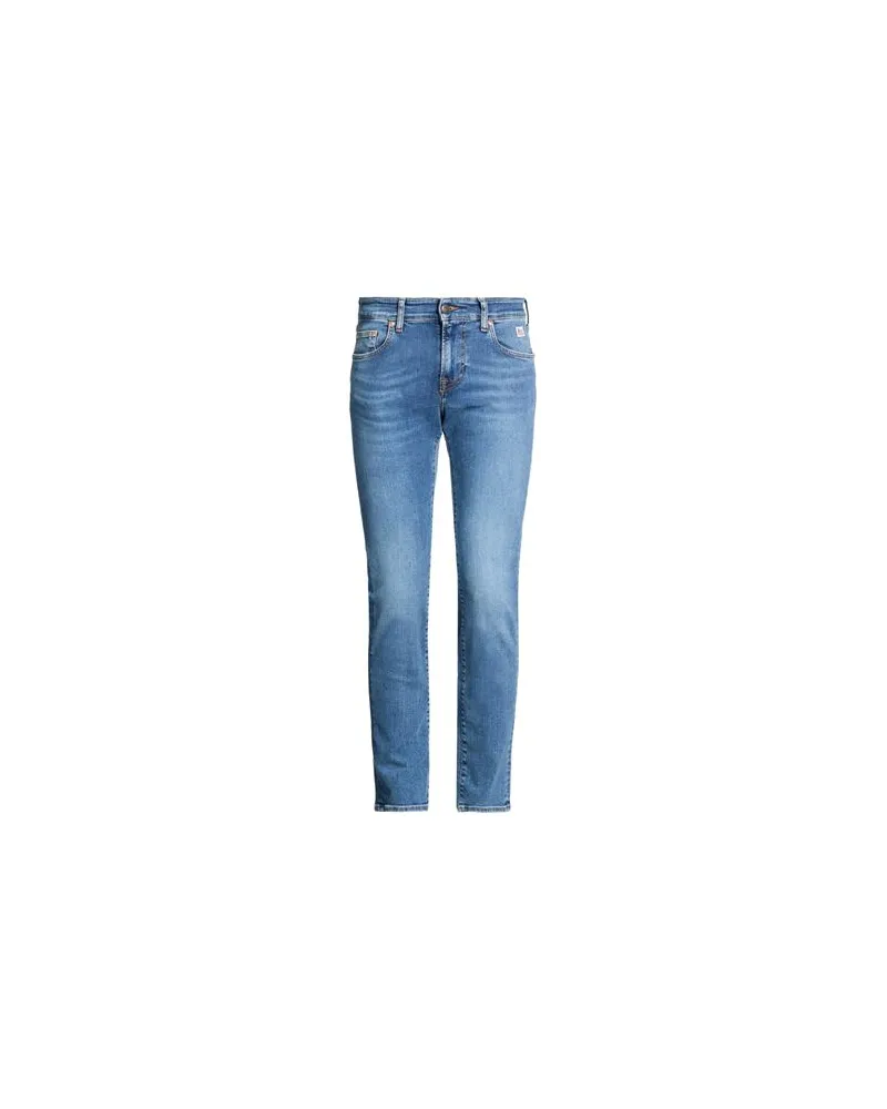 Roy Roger's HOSEN & RÖCKE - Jeanshosenauf YOOX.COM Blau