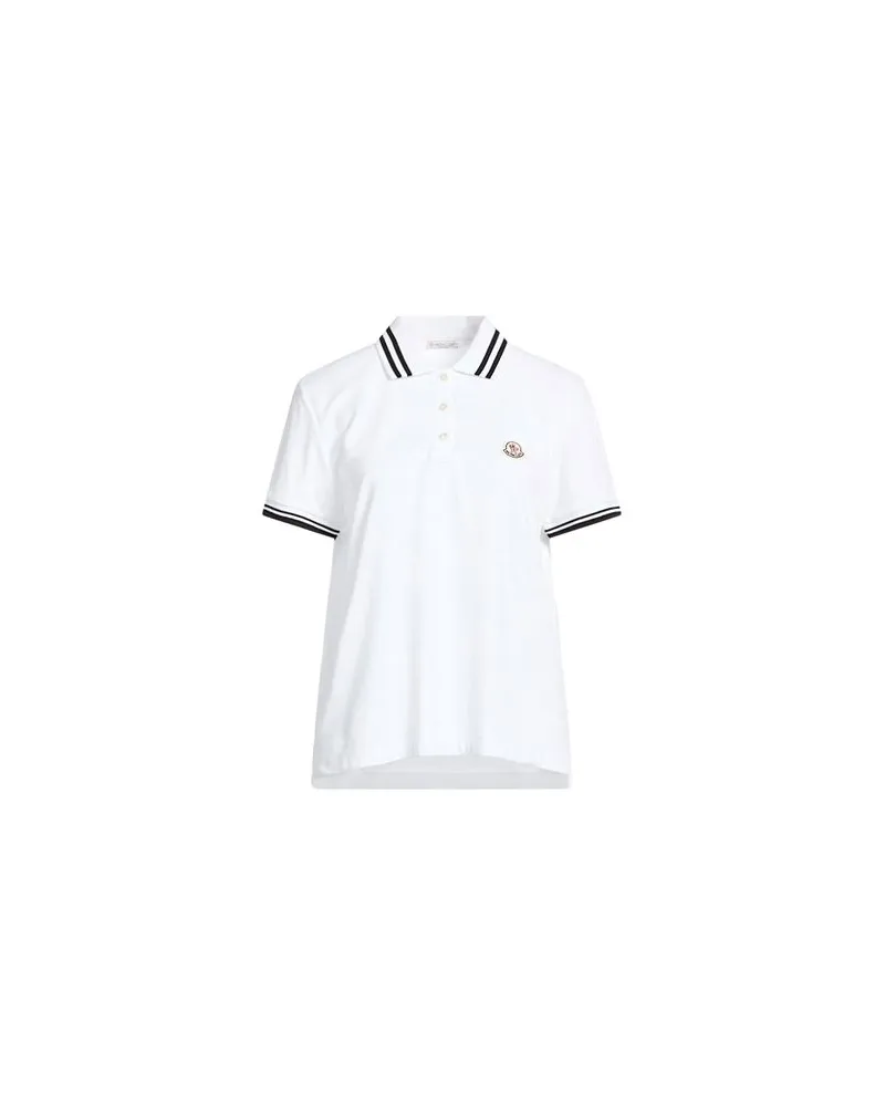 Moncler TOPS - Poloshirtsauf YOOX.COM Weiß