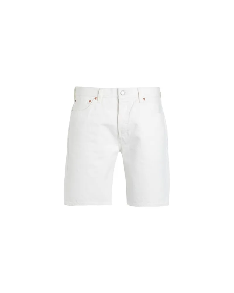 Levi's MB-SHORTS-DENIM  - HOSEN & RÖCKE - Jeansshortsauf YOOX.COM Weiß