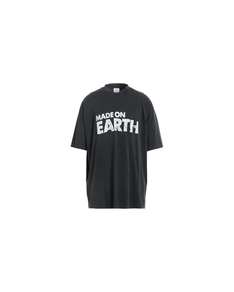 VETEMENTS TOPS - T-shirtsauf YOOX.COM Schwarz