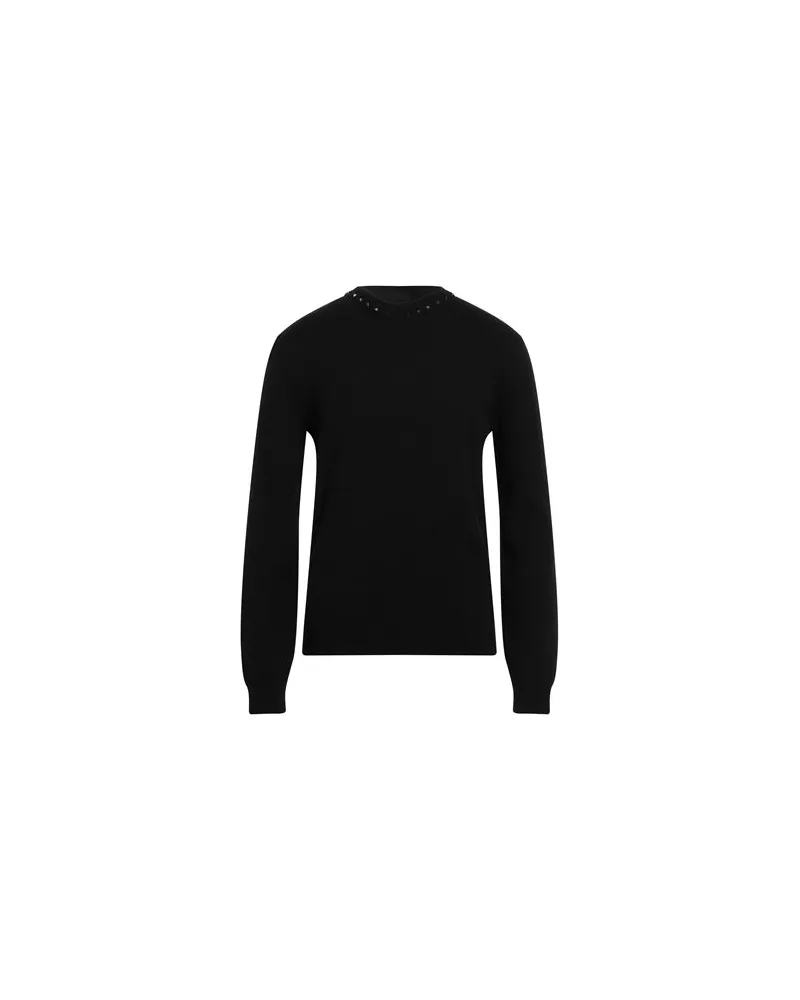 Valentino Garavani STRICKWAREN - Pulloverauf YOOX.COM Schwarz