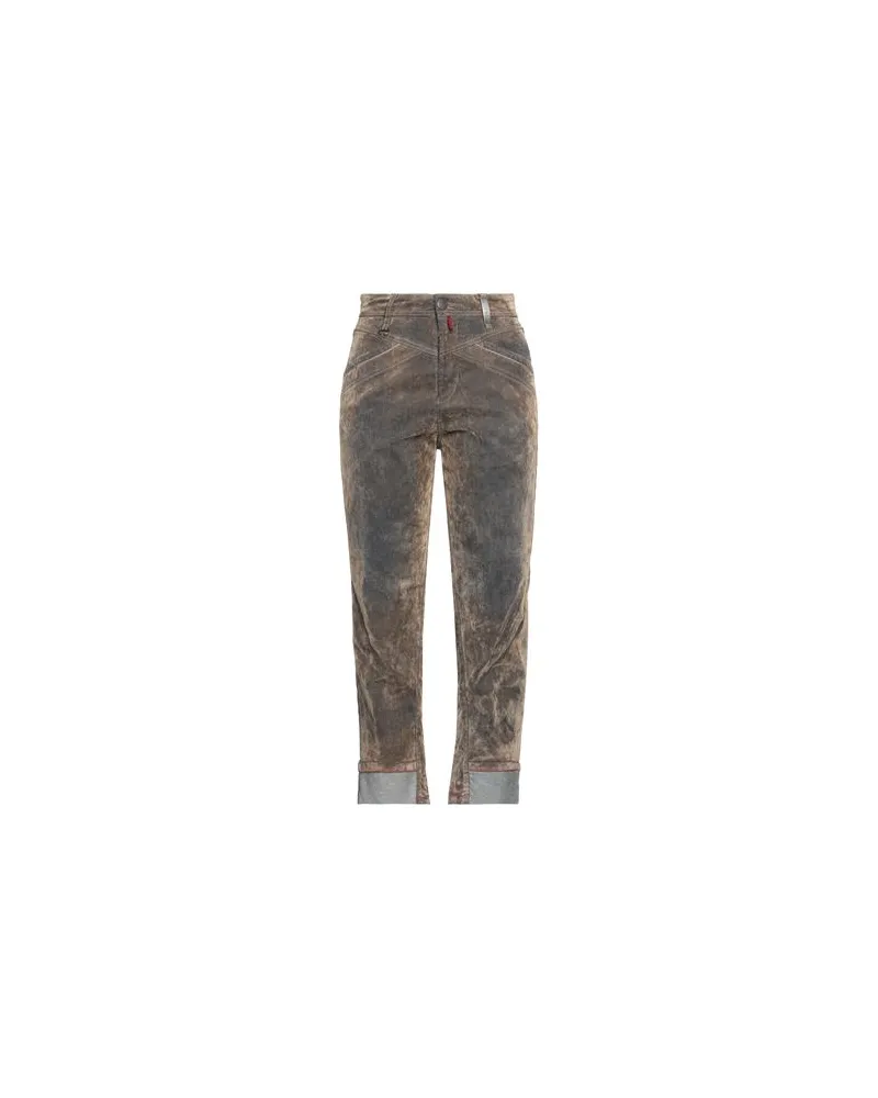 HIGH HOSEN & RÖCKE - Jeanshosenauf YOOX.COM Khaki