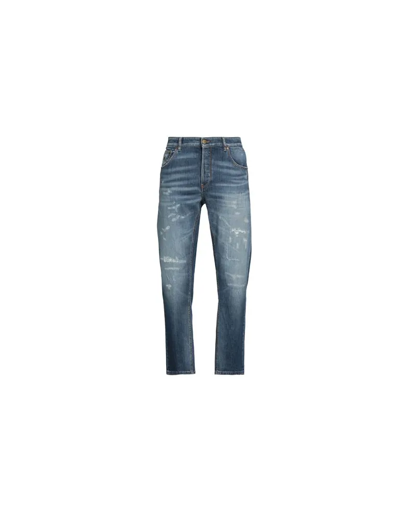 PT TORINO HOSEN & RÖCKE - Jeanshosenauf YOOX.COM Blau