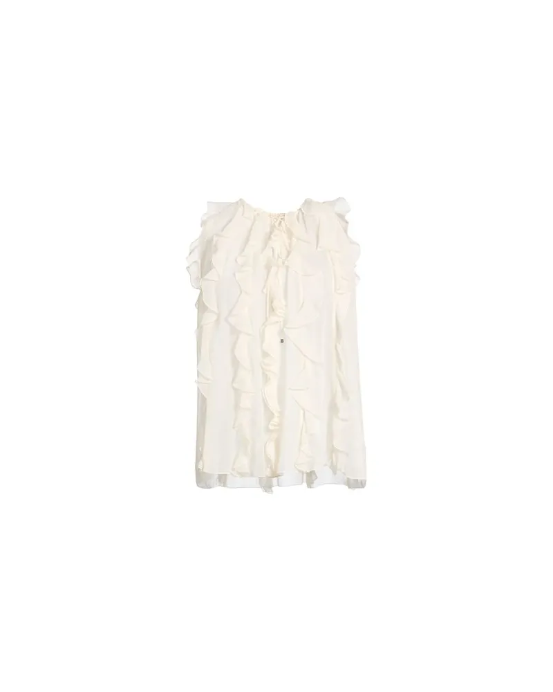 Blumarine TOPS - Topsauf YOOX.COM Elfenbein