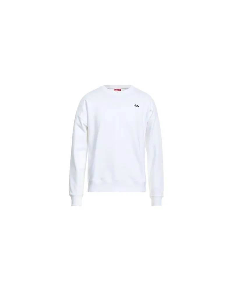 Diesel TOPS - Sweatshirtsauf YOOX.COM Weiß