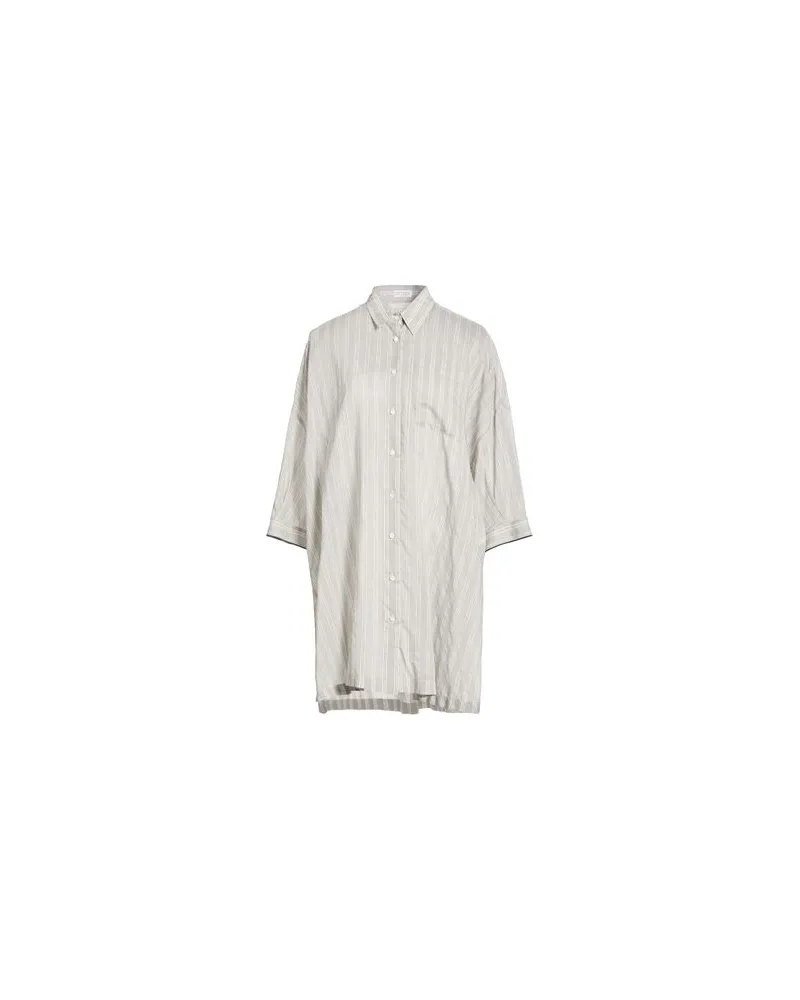 Brunello Cucinelli TOPS - Hemdenauf YOOX.COM Hellgrau
