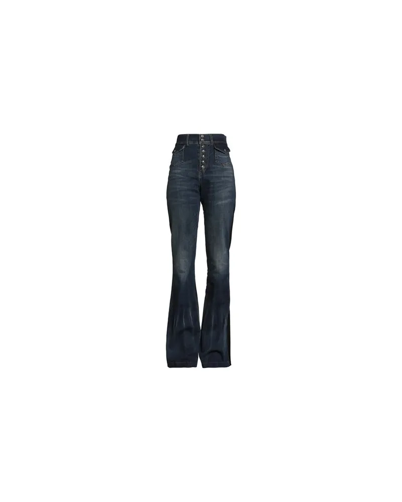 Versace Jeans HOSEN & RÖCKE - Jeanshosenauf YOOX.COM Blau