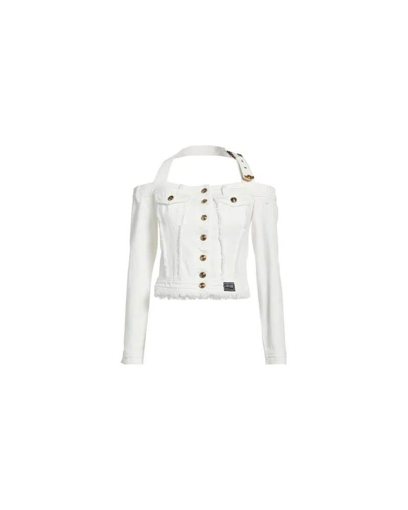 Versace Jeans TOPS - Topsauf YOOX.COM Weiß