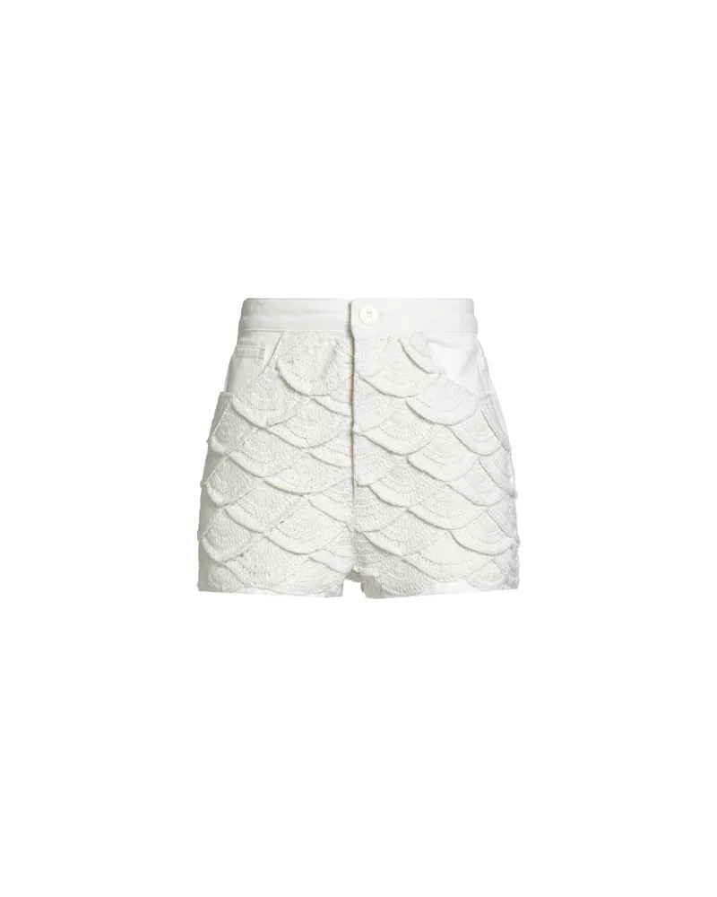 FARM Rio HOSEN & RÖCKE - Jeansshortsauf YOOX.COM Elfenbein