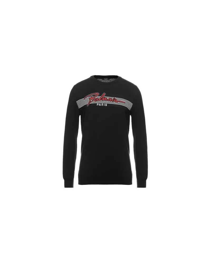 Balmain STRICKWAREN - Pulloverauf YOOX.COM Schwarz