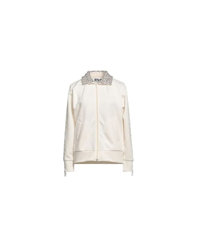 Golden Goose TOPS - Sweatshirtsauf YOOX.COM Cremeweiß