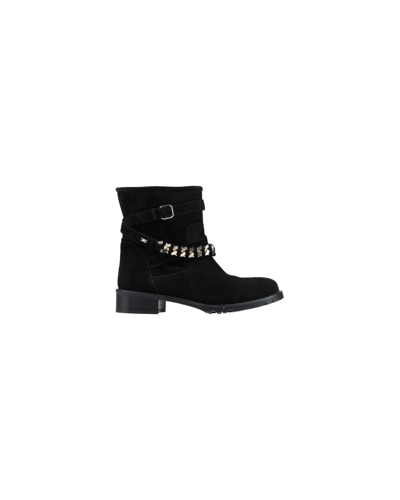 Elisabetta Franchi SCHUHE - Stiefelettenauf YOOX.COM Schwarz