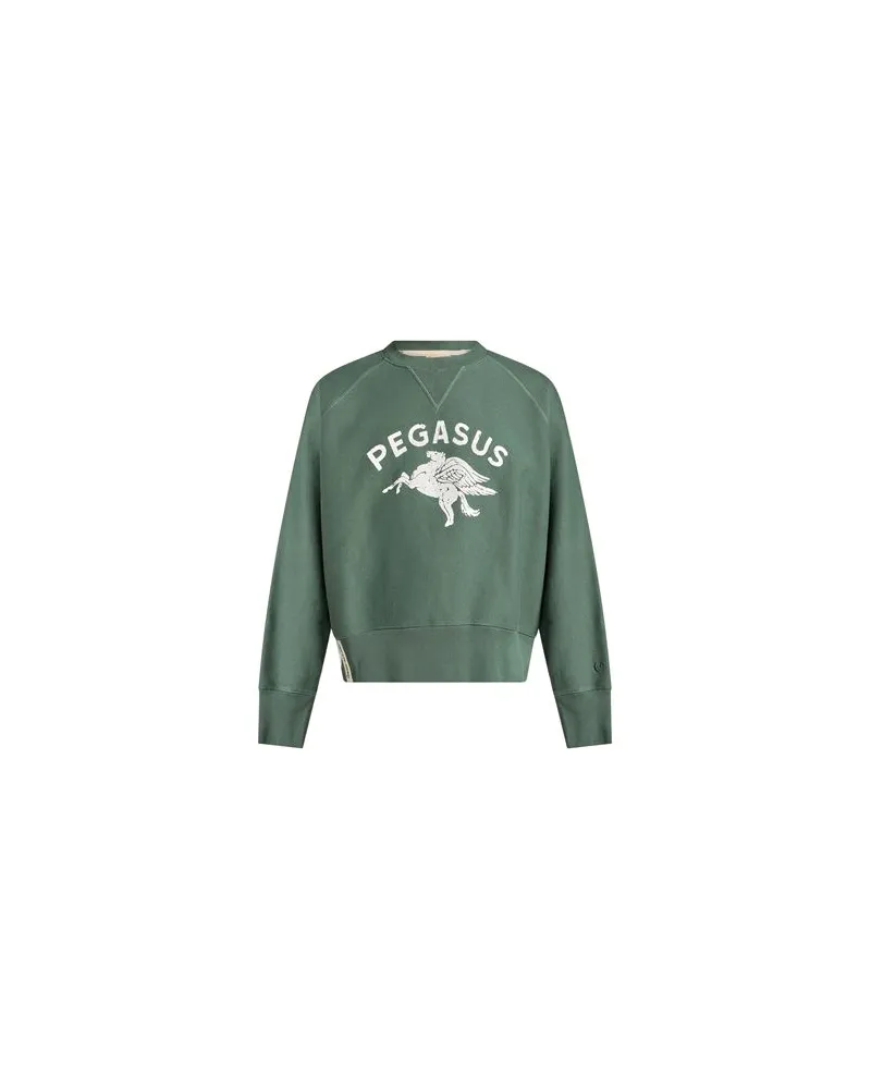 Champion INDEX + ARCHIVES - TOPS - Sweatshirtsauf YOOX.COM Militärgrün