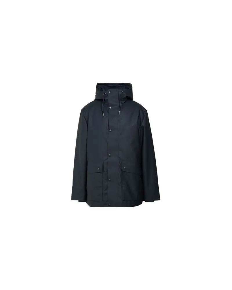 RAINS JACKEN & MÄNTEL - Mäntelauf YOOX.COM Nachtblau