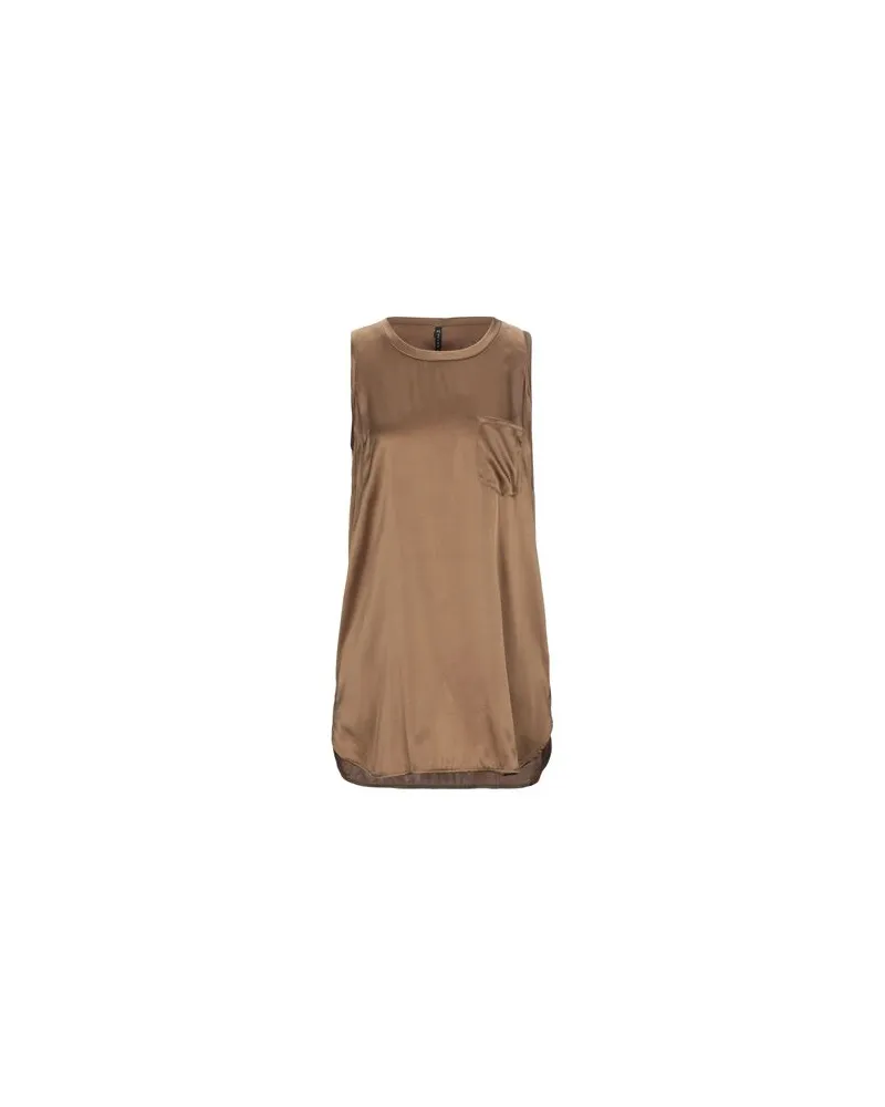 Manila Grace TOPS - Topsauf YOOX.COM Khaki