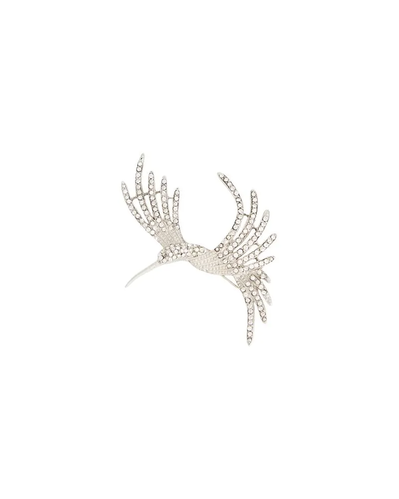 Oscar de la Renta SCHMUCK und UHREN - Broschenauf YOOX.COM Silber