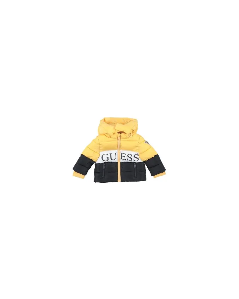Guess JACKEN & MÄNTEL - Pufferjacken & Daunenjackenauf YOOX.COM Gelb