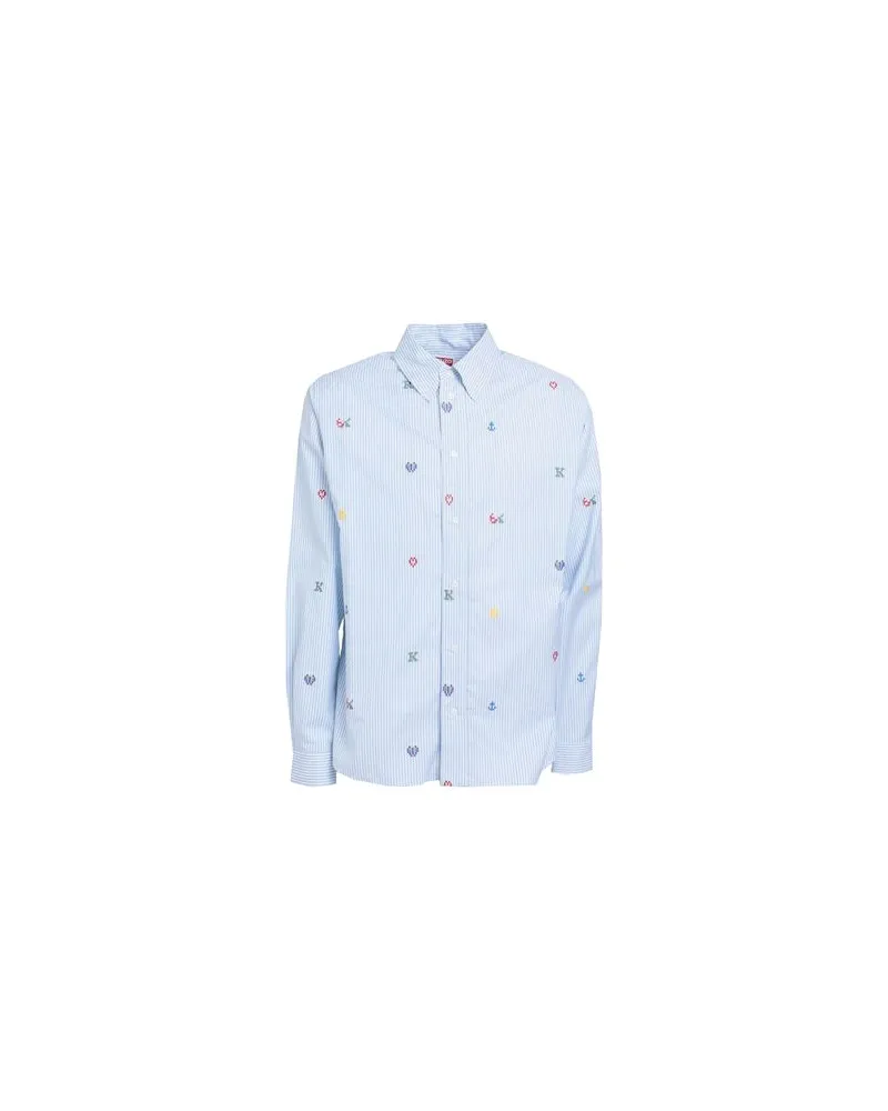 Kenzo TOPS - Hemdenauf YOOX.COM Himmelblau