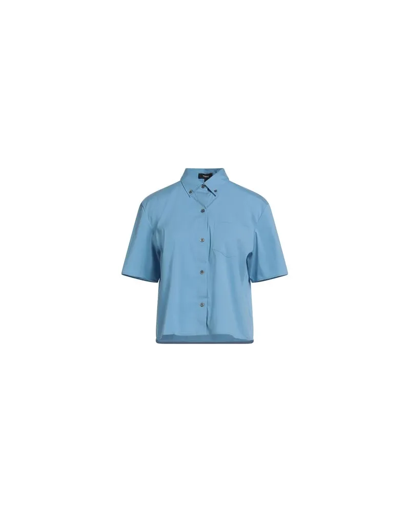 Theory TOPS - Hemdenauf YOOX.COM Hellblau