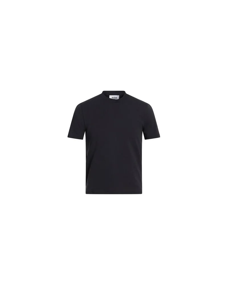 Alpha Studio TOPS - T-shirtsauf YOOX.COM Marineblau