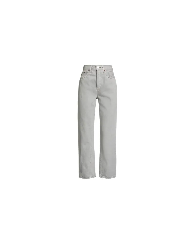 RE/DONE HOSEN & RÖCKE - Jeanshosenauf YOOX.COM Hellgrau