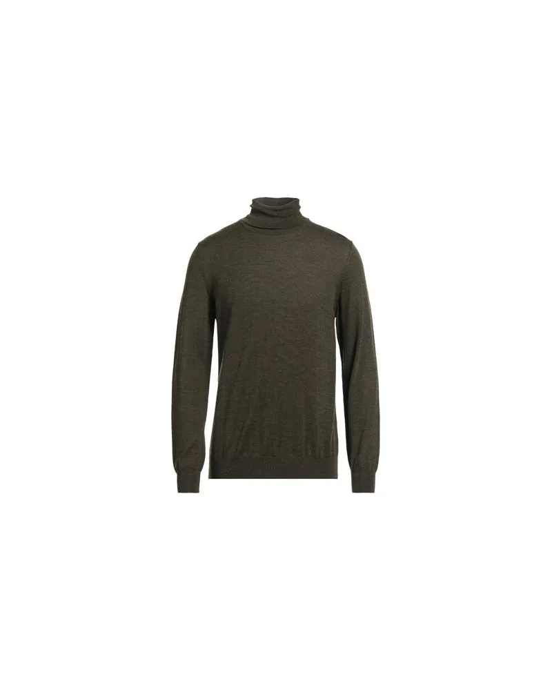 VNECK STRICKWAREN - Rollkragenpulloverauf YOOX.COM Militärgrün