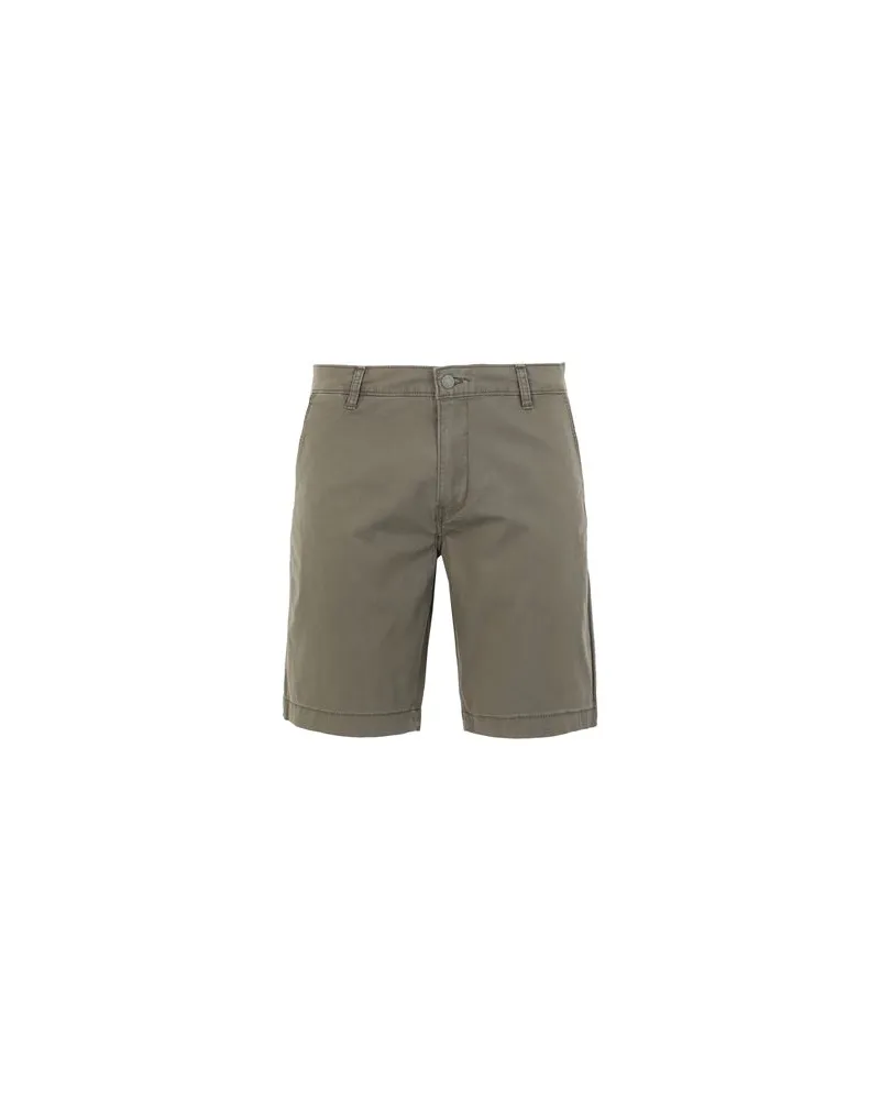 Levi's CHINO TAPERED SHORTS  - HOSEN & RÖCKE - Shorts & Bermudashortsauf YOOX.COM Militärgrün