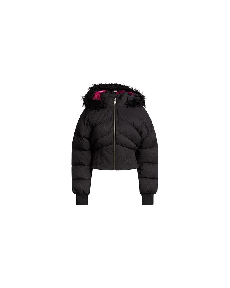 Versace Jeans JACKEN & MÄNTEL - Pufferjacken & Daunenjackenauf YOOX.COM Schwarz