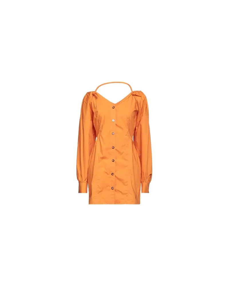 Nanushka KLEIDER - Mini-Kleiderauf YOOX.COM Orange