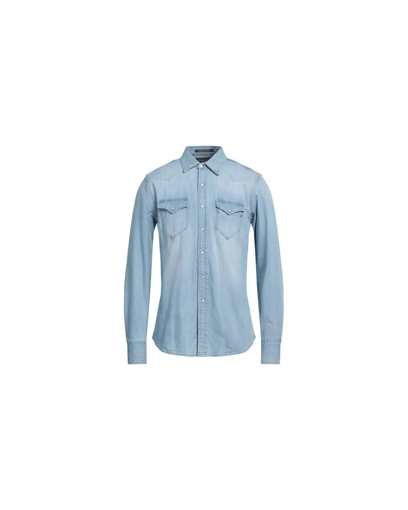 Replay TOPS - Jeanshemdenauf YOOX.COM Blau