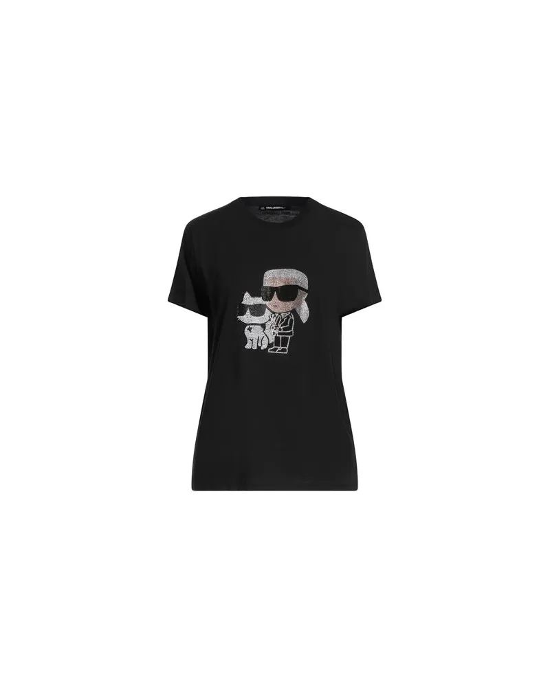 Karl Lagerfeld TOPS - T-shirtsauf YOOX.COM Schwarz