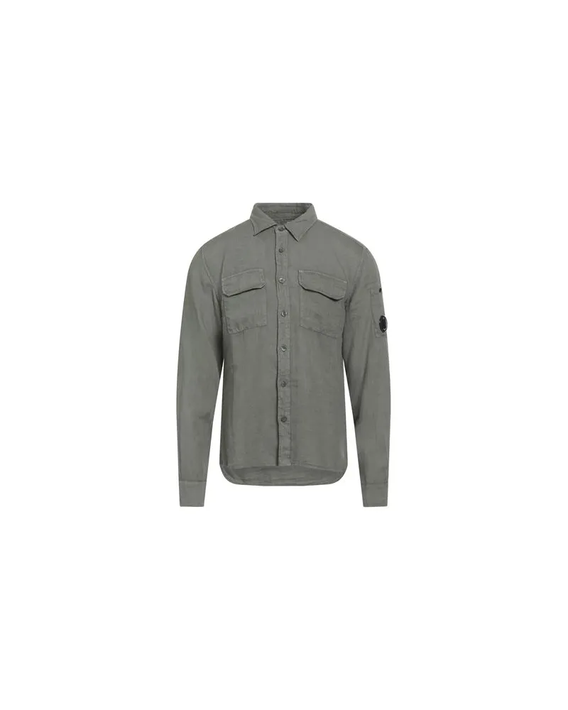 C.P. Company TOPS - Hemdenauf YOOX.COM Salbeigrün