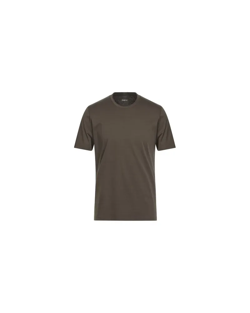 People of Shibuya TOPS - T-shirtsauf YOOX.COM Militärgrün