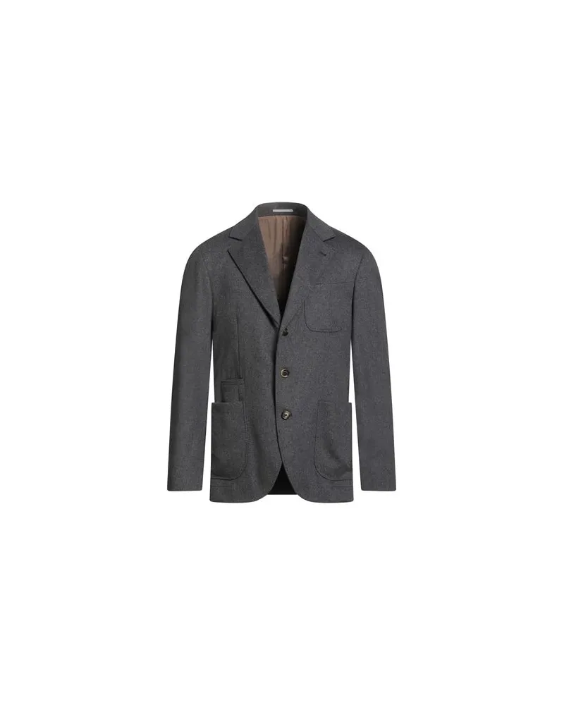 Brunello Cucinelli ANZÜGE und CO-ORDS - Blazersauf YOOX.COM Braungrau