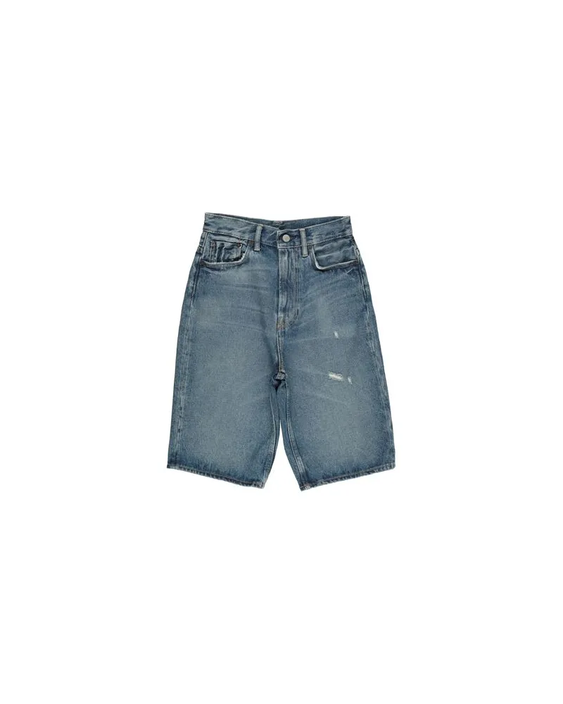 Acne Studios HOSEN & RÖCKE - Jeansshortsauf YOOX.COM Blau