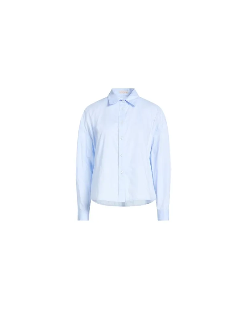 Camicettasnob TOPS - Hemdenauf YOOX.COM Himmelblau