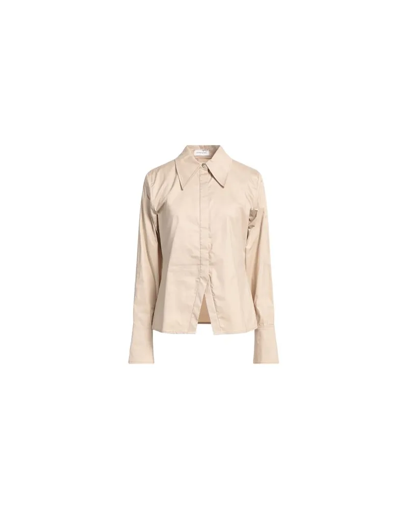 Anine Bing TOPS - Hemdenauf YOOX.COM Beige